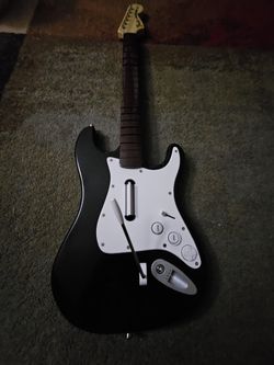 Rockband Harmonix Guitar No Dongle Or Strap