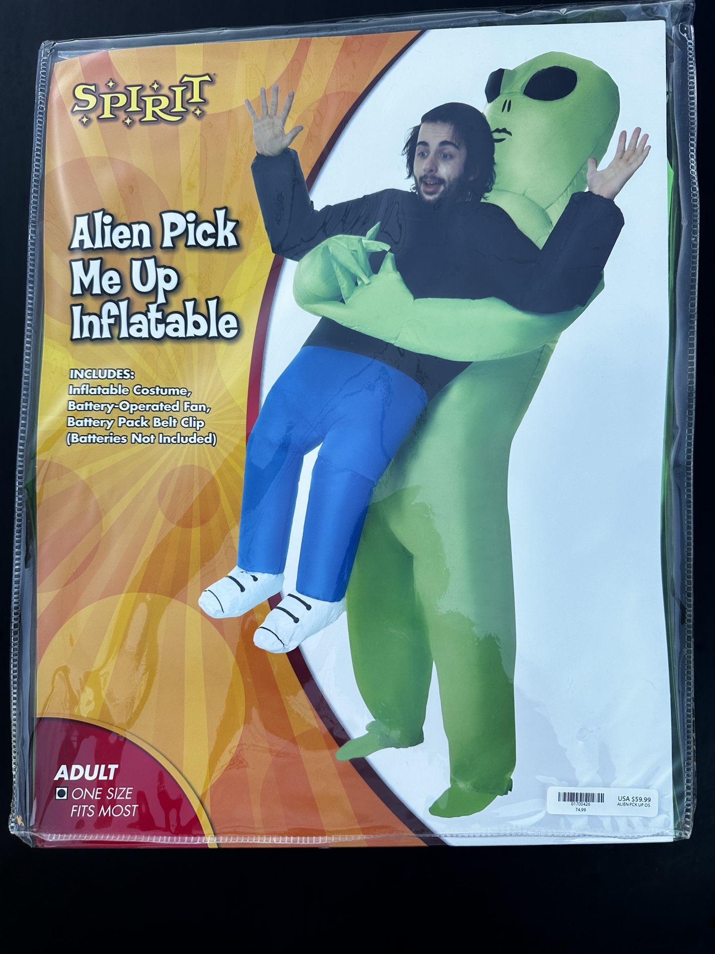 Spirit Halloween Alien Pick Me Up Inflatable