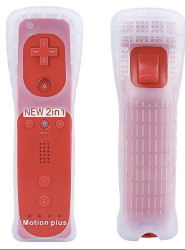 Pink Nintendo wii 1*Remote Controller, 1*Silicone Skin Cover, +$35+$3. ...