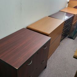 Wood Lateral File Cabinet 