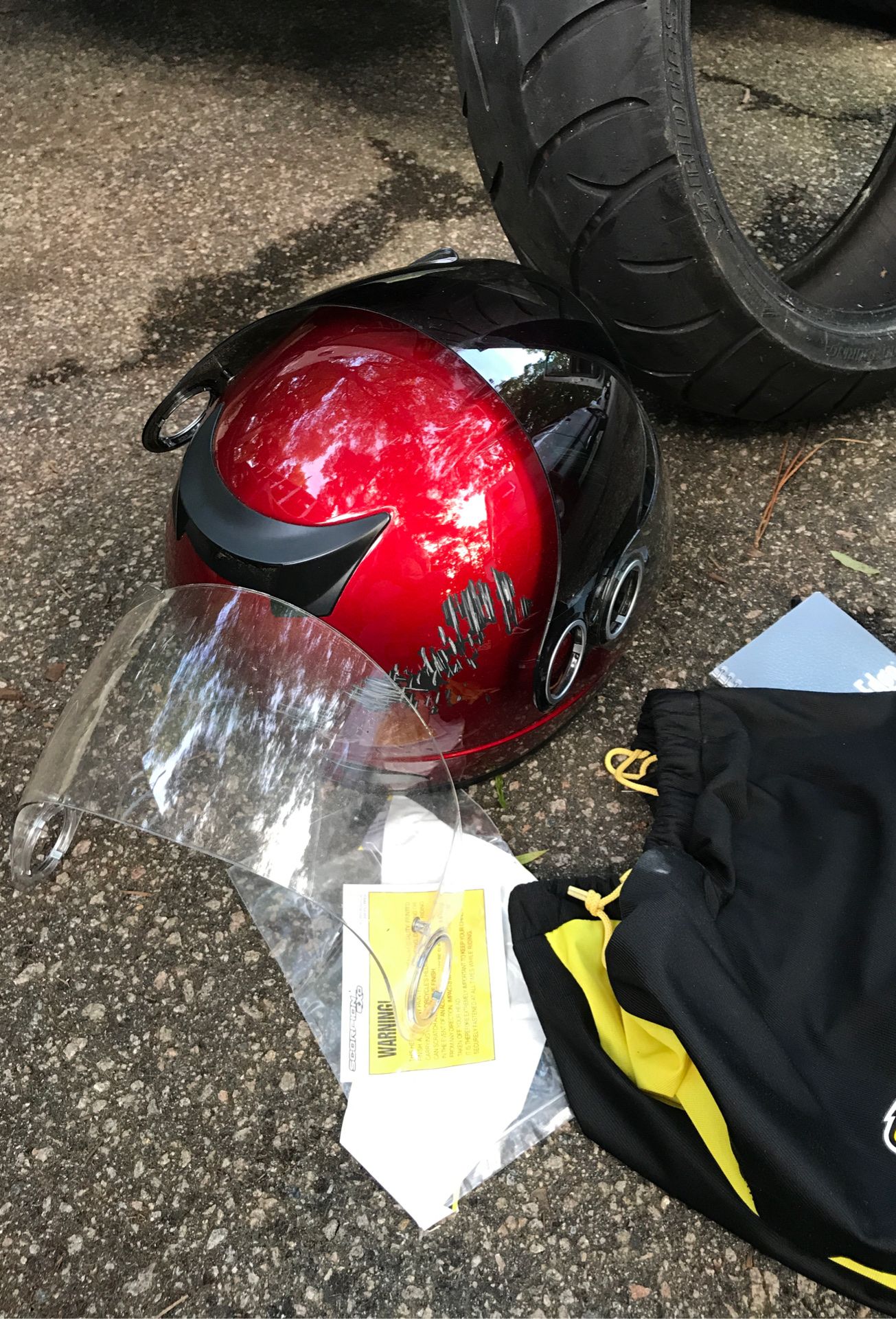 Scorpion exp helmets