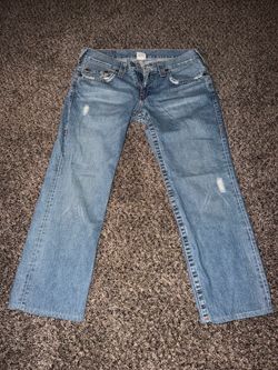True Religion Bobby Jeans – Blue Wash – Size 34x33