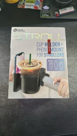 Stroller Cup Holder/Phone Mount!