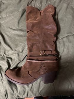 Brown boots