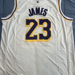 *****BRAND NEW, STITCHED, LEBRON JAMES #23 LAKERS JERSEY*****