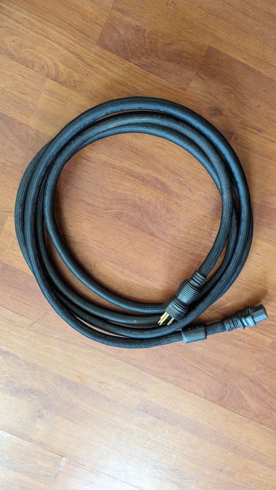 Braided 10 AWG Heavy Duty 10ft Audio / Computer Power Cable