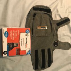 Thunder shirt for cat anxiety size medium 9-11 pounds
