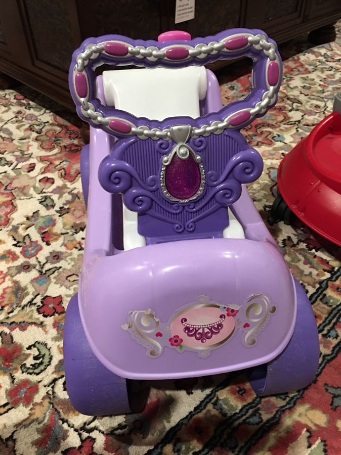 Princess toy car