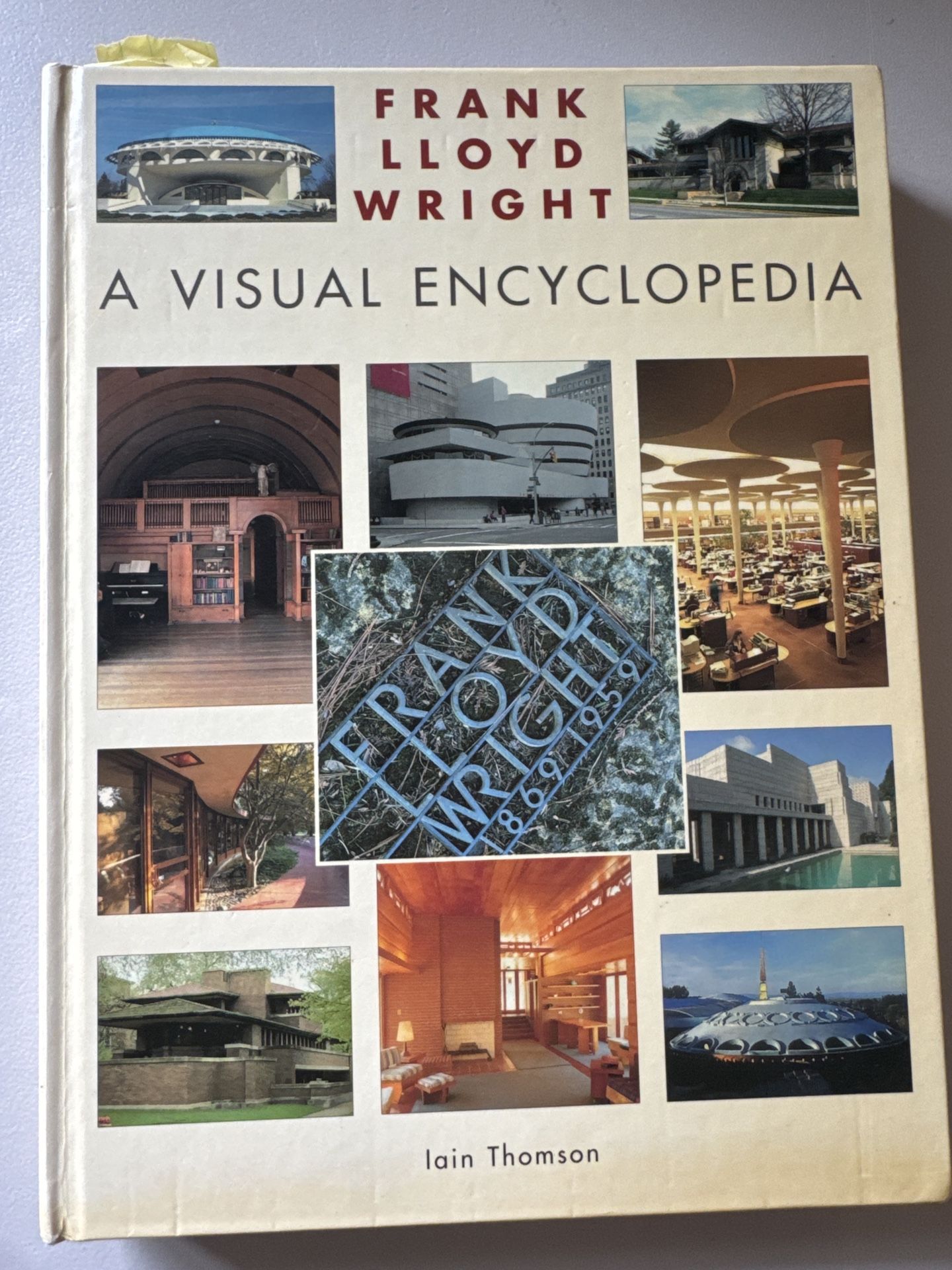 ๐ Frank Lloyd Wright: A Visual Encyclopedia โ Hardcover Book By Iain Thomso