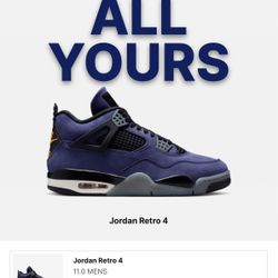 Jordan 4 Retro Lakers 