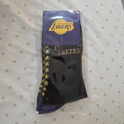 23' Tournament Lakers Championship Socks