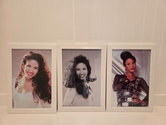 Framed Selena pictures