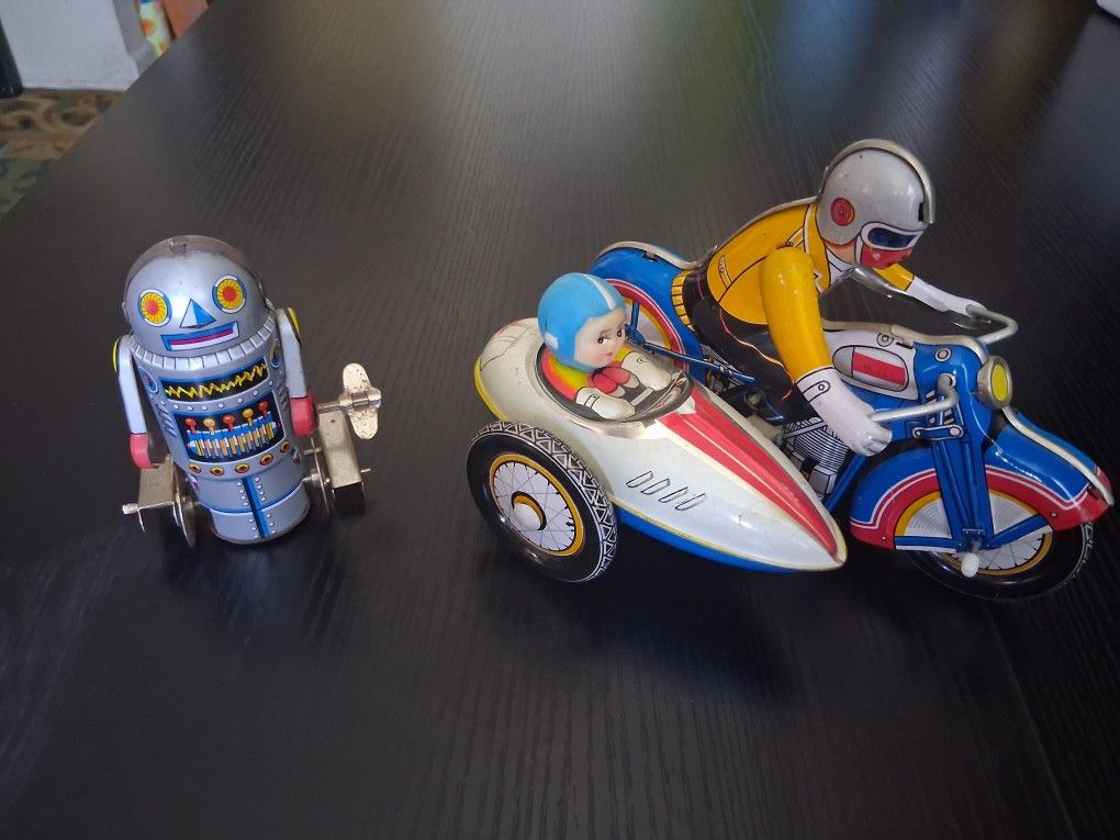 Vintage Metal Toys