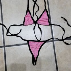 Ladies Micro Triangle Bikini, XS, Petite, New