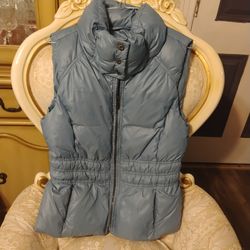 Chaleco de frio  azul