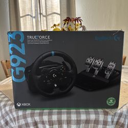 Logitech G923 Wheel & Pedals