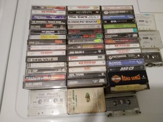 54 cassettes 70s and 80s ROCK
