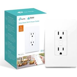 Kasa Smart Wi-Fi Outlet 2-Outlet