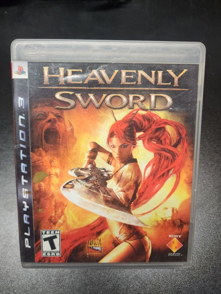 Heavenly Sword (Sony PlayStation 3, 2007) PS3 CIB Complete with Manual - Tested
