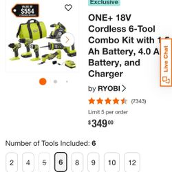 Ryobi ONE+ 18V KIT