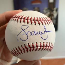 Andruw Jones JSA Signed Autographed Baseball
