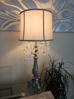 Lamp Plus Side Table Lamp With Crestal
