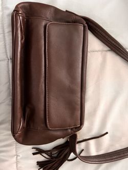 Soft leather crossbody