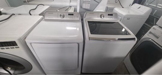 Samsung Top Load Washer and Dryer Set