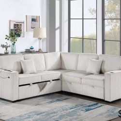 Sectional Sleeper Sofa With Storage 