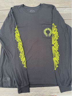 Chrome Hearts Neon Long Sleeve Horseshoe Size XXL