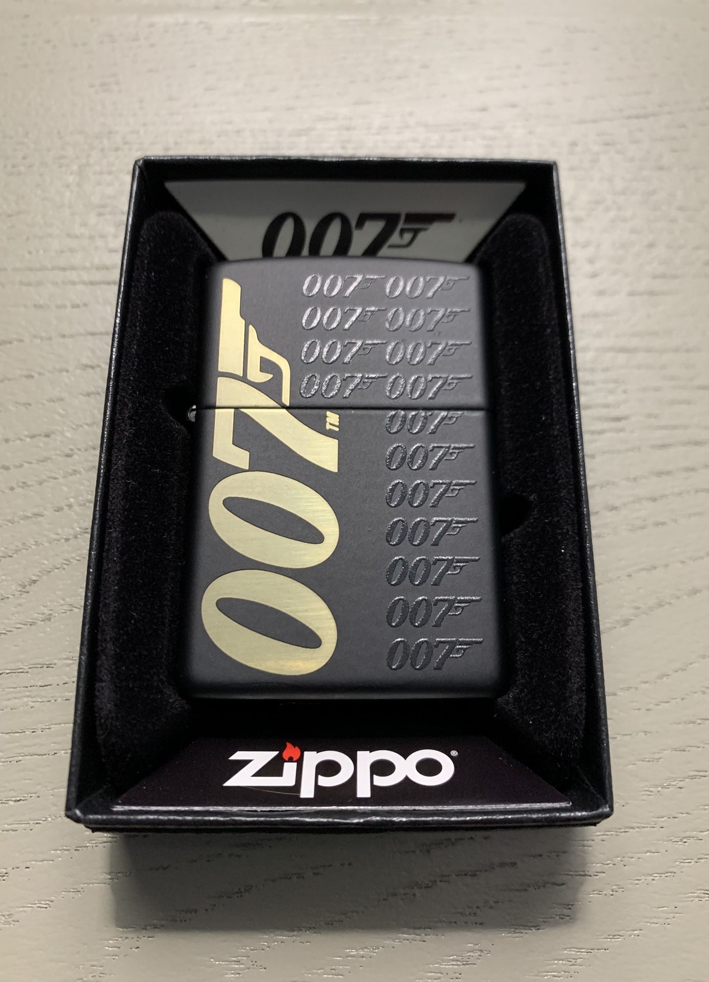 Zippo lighter James Bond 007 (not used)