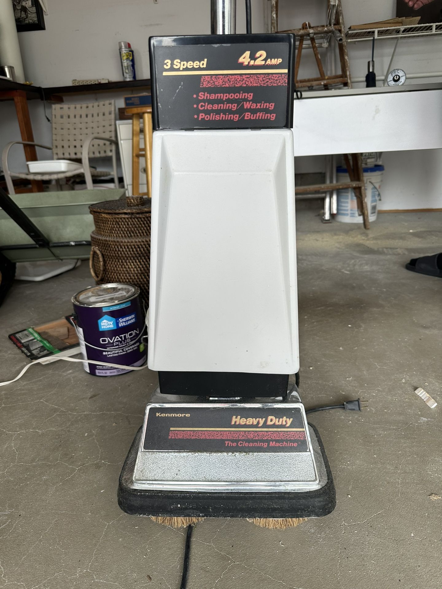 Kenmore Shampooing Buffer And Polishing Machine Old