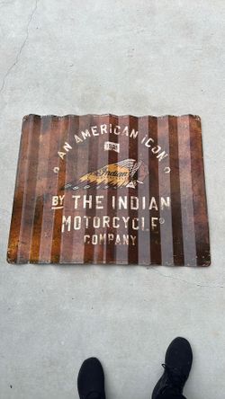 Indian Motorcycle Sign