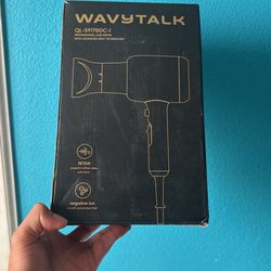 Wavy Talk Hairdryer 