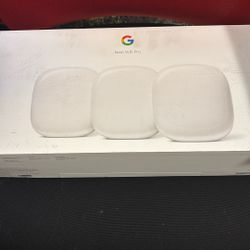 Google WiFi Pro 6E 3 Pack New