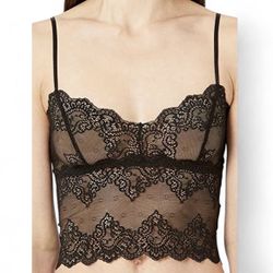 Only Hearts So Fine Lace black Cami top