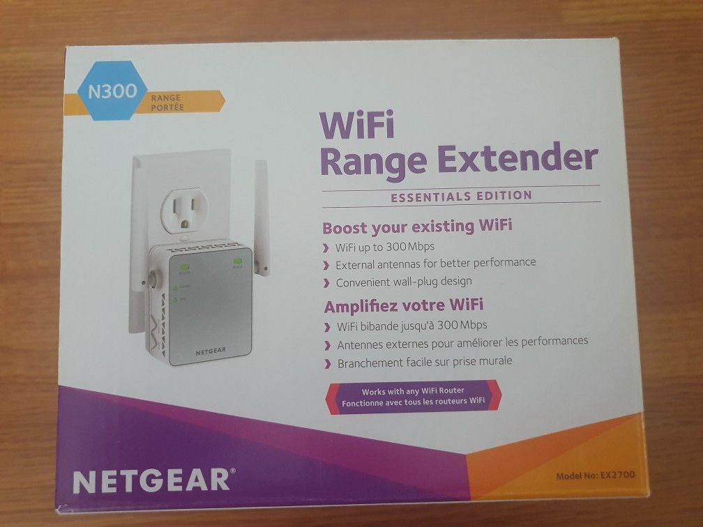 NETGEAR N300 WiFi Range Extender

