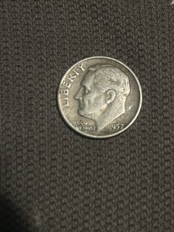 1957 silver dime best offer