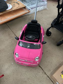 Fiat toddler car