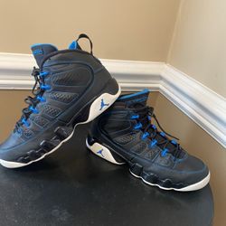 Nike Air Jordan 9 IX Retro GS, 302359-007, Basketball Shoes, Size 7Y, Black