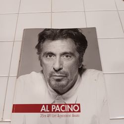 Al Pacino AFI Life Achievement Award book