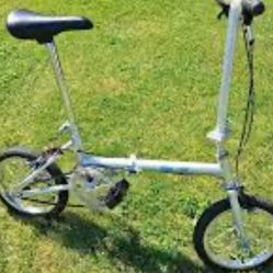 ROLL ‘N’ FOLD Folding Bicycle Vintage New 