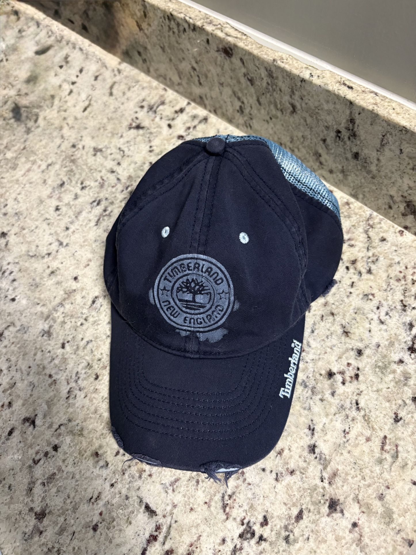 TIMBERLAND BRAND BLUE HAT
