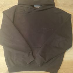Black Essential Fear Of God Hoodie