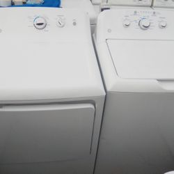Newer GE Washer Dryer Gas Set