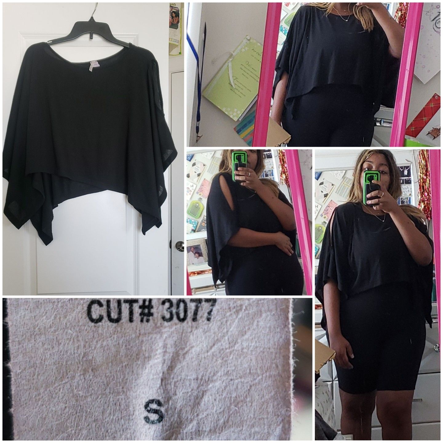 Slit Poncho
