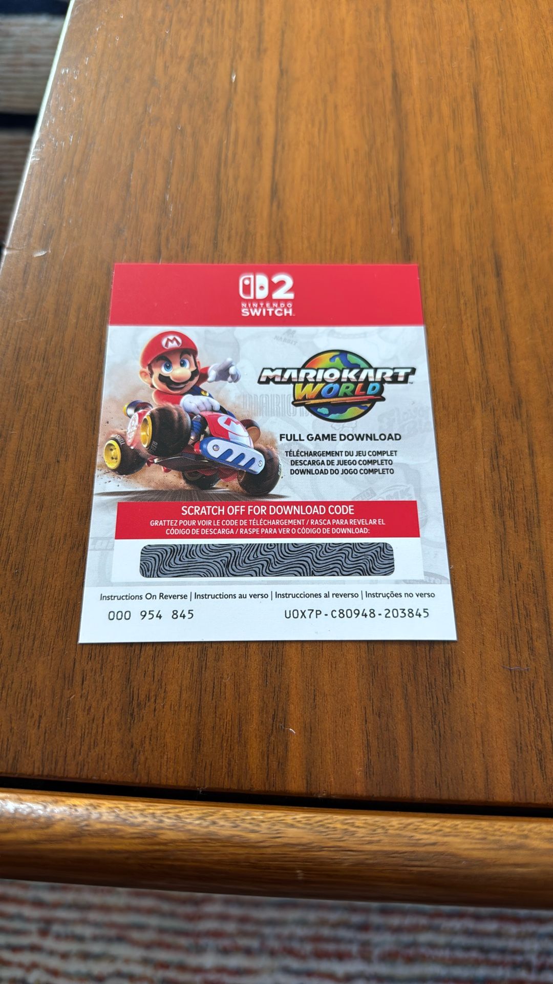 Mario Kart World Code