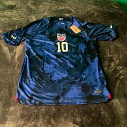 USA Men’s Soccer 2022 Jersey Pulisic 