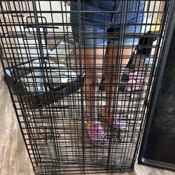 Foldable Dog Cage 