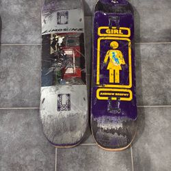 Limousine Deck 8.25 Girl Deck 7.75 selling Both As A Pair 